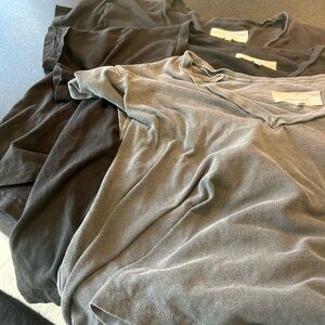 The Great Gray and Black T-Shirts 3 tees